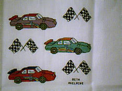 Cross stitch square for Toby H's quilt