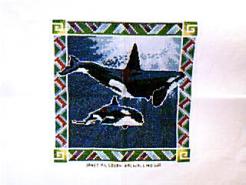 Cross stitch square for Peter H's quilt