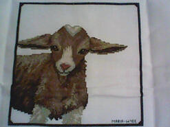Cross stitch square for any child