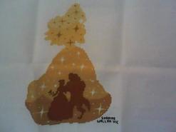 Cross stitch square for Faith E's quilt