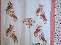 Cross stitch square for (QUILTED) Dance E01's quilt