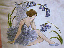 Cross stitch square for (QUILTED) Dance E01's quilt