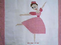 Cross stitch square for (QUILTED) Dance E01's quilt