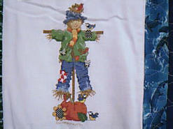 Cross stitch square for (QUILTED) Boy Theme E01's quilt