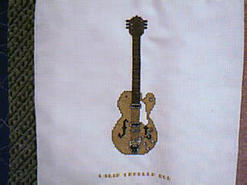 Cross stitch square for (QUILTED) Boy Theme E01's quilt