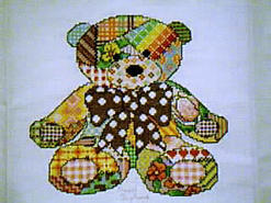 Cross stitch square for Kaitlan C's quilt
