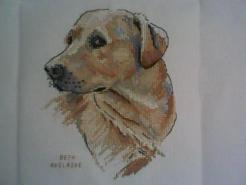 Cross stitch square for any child
