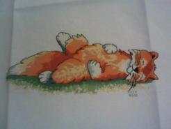 Cross stitch square for any child