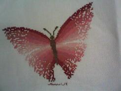 Cross stitch square for Asli's quilt