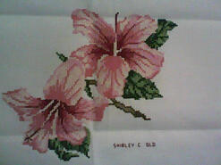 Cross stitch square