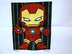Cross stitch square for Kade's quilt
