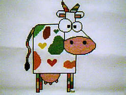 Cross stitch square for any child