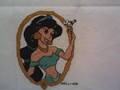 Cross stitch square for Jasmin P's quilt