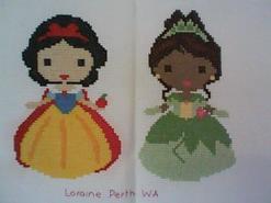 Cross stitch square for Jasmin P's quilt