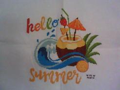 Cross stitch square for any child