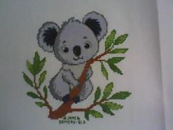 Cross stitch square for any child