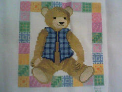 Cross stitch square for any child