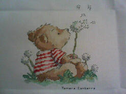 Cross stitch square for any child