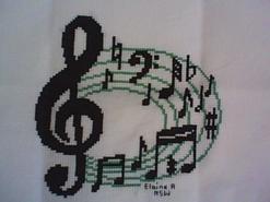 Cross stitch square for any child
