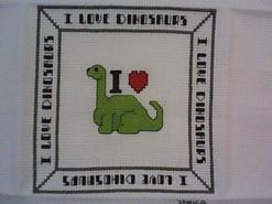 Cross stitch square for Jaxson S's quilt