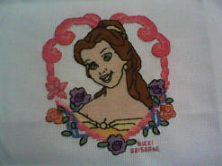 Cross stitch square for any child