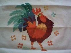 Cross stitch square for Matilda's quilt
