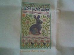 Cross stitch square for Daekotah-Jay's quilt