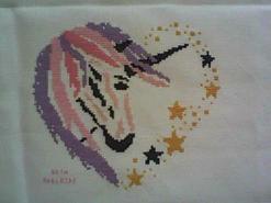 Cross stitch square for Karlia C's quilt