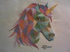 Cross stitch square for Karlia C's quilt