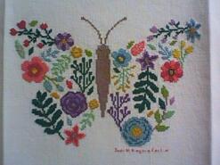 Cross stitch square for Breearnah's quilt