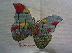 Cross stitch square for Breearnah's quilt
