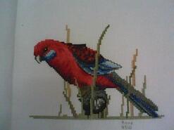 Cross stitch square for Arya B's quilt