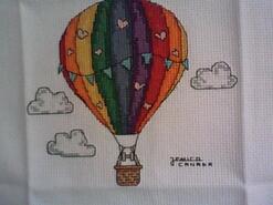 Cross stitch square for Mason G's quilt