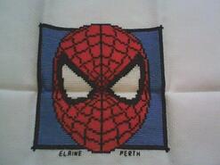 Cross stitch square for Kayden D's quilt