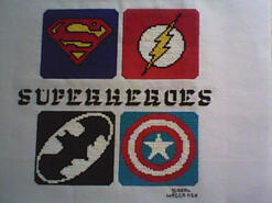 Cross stitch square for Kayden D's quilt