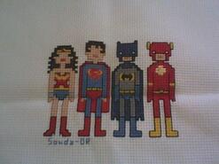 Cross stitch square for Kayden D's quilt