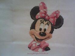 Cross stitch square for Harriet's quilt
