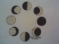 Cross stitch square for Slater C's quilt