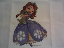 Cross stitch square for Macey's quilt