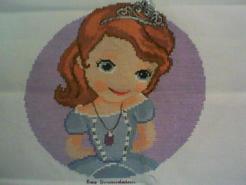 Cross stitch square for Macey's quilt
