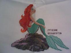 Cross stitch square for Macey's quilt