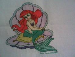 Cross stitch square for Alessandra's quilt