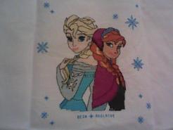 Cross stitch square for Alessandra's quilt