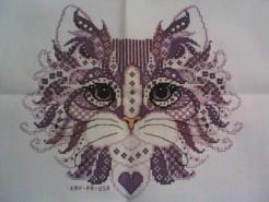 Cross stitch square for Sienna's quilt