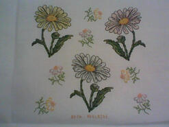 Cross stitch square for Nevaeh's quilt