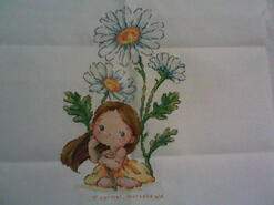 Cross stitch square for Nevaeh's quilt