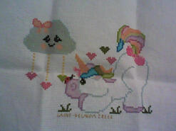 Cross stitch square