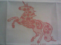 Cross stitch square