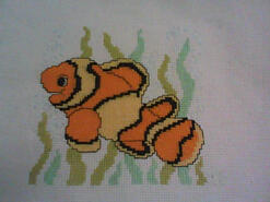 Cross stitch square for any child