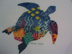 Cross stitch square for any child